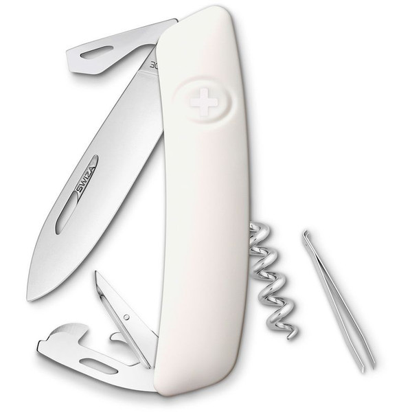 SWIZA Knivar Schweizer Fickkniv D03 vit