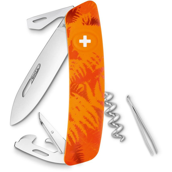 SWIZA Knivar Schweizisk armékniv C03 FILIX Camo Fern Orange