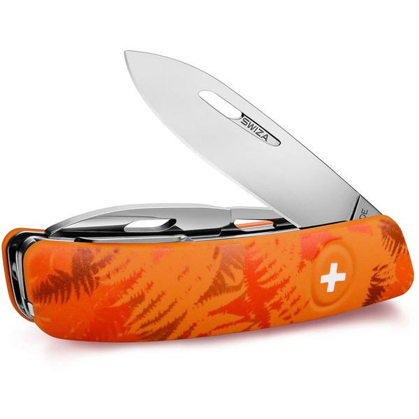 SWIZA Knivar Schweizer Fickkniv C03 FILIX Camo Fern Orange