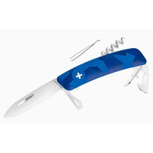 SWIZA Knivar Schweizer Fickkniv C03 LIVOR Camo Urban Blue