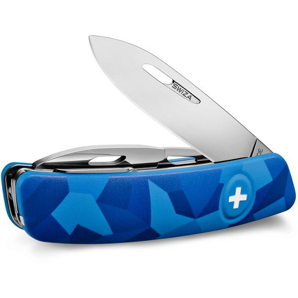 SWIZA Knivar Schweizer Fickkniv C03 LIVOR Camo Urban Blue