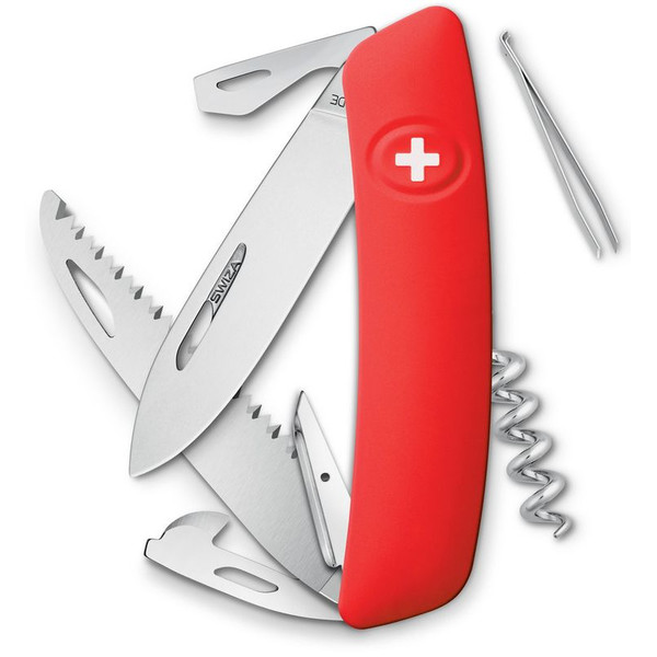 SWIZA Knivar Schweizer Fickkniv D05 röd
