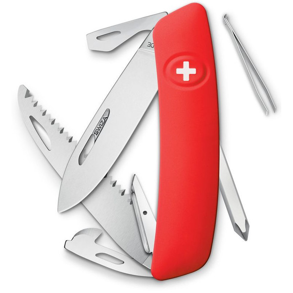 SWIZA Knivar Schweizisk armékniv D06 röd