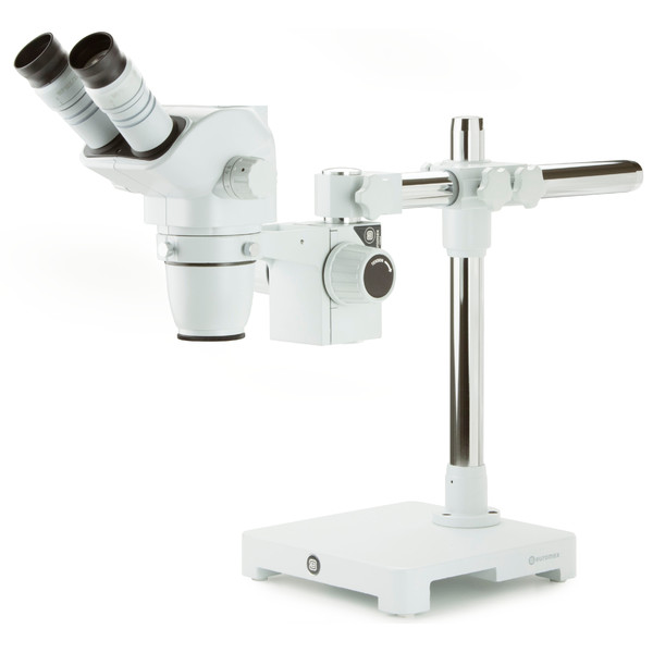 Euromex Zoom-stereomikroskop NZ.1902-U-ESD, NexiusZoom ESD, 6,7x till 45x med universellt enarmsstativ; utan belysning, ESD, bino