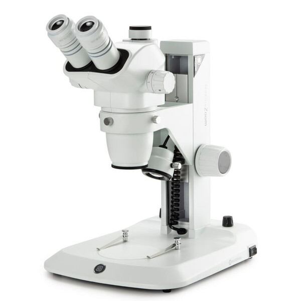 Euromex Zoom-stereomikroskop NexiusZoom, NZ.1903-S-ESD, 6,7x till 45x, Kuggstång, Transmitterat ljus, LED 3 W, ESD, trino