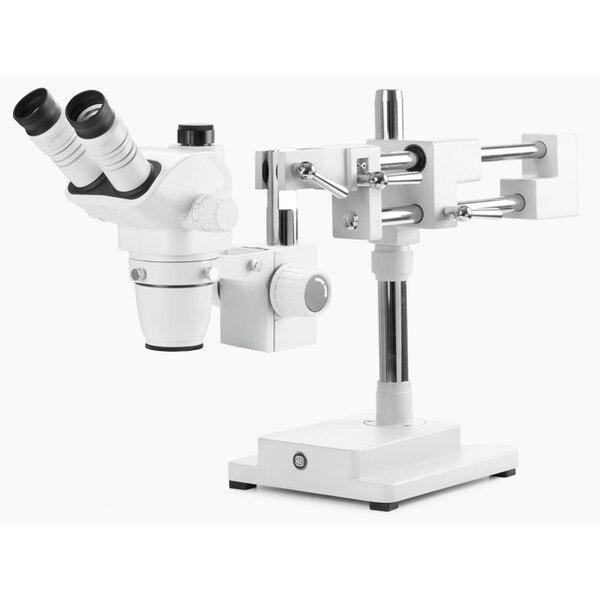 Euromex Zoom-stereomikroskop NZ.1903-B-ESD, NexiusZoom ESD, 6,7x till 45x AM Arms stativ, med belysning, ESD, trino