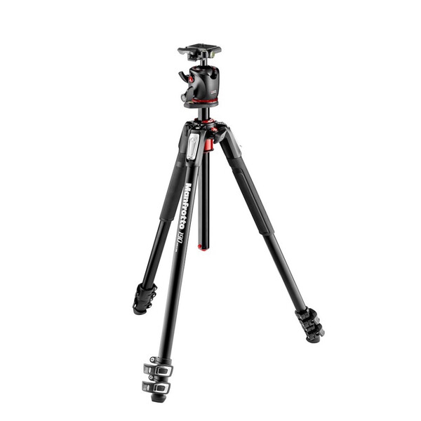 Manfrotto Aluminium-trebensstativ MK190XPRO3-BHQ2 Aluminiumstativ med kulhuvud