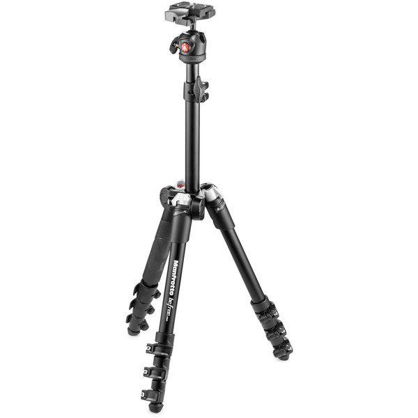 Manfrotto Aluminium-trebensstativ MKBFR1A4B-BH Befree med Kulhuvud