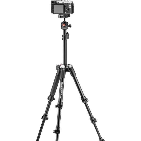 Manfrotto Aluminium-trebensstativ MKBFR1A4B-BH Befree med Kulhuvud