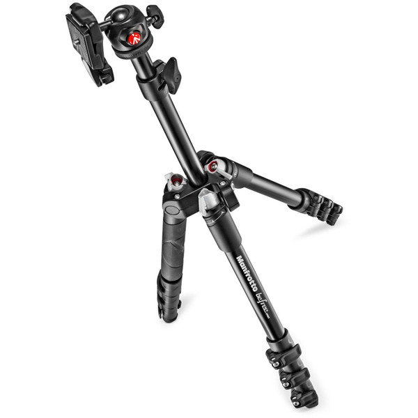 Manfrotto Aluminium-trebensstativ MKBFR1A4B-BH Befree med Kulhuvud