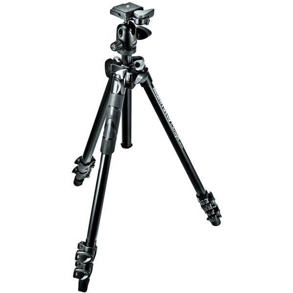 Manfrotto Aluminium-trebensstativ MK290LTA3-BH med kulhuvud