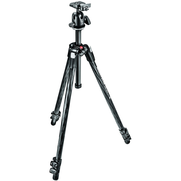 Manfrotto Kolfiber-trebensstativ MK290XTC3-BH med kulhuvud