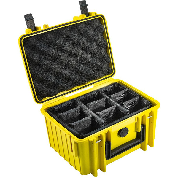 B+W Type 2000 gul/ Fackindelning