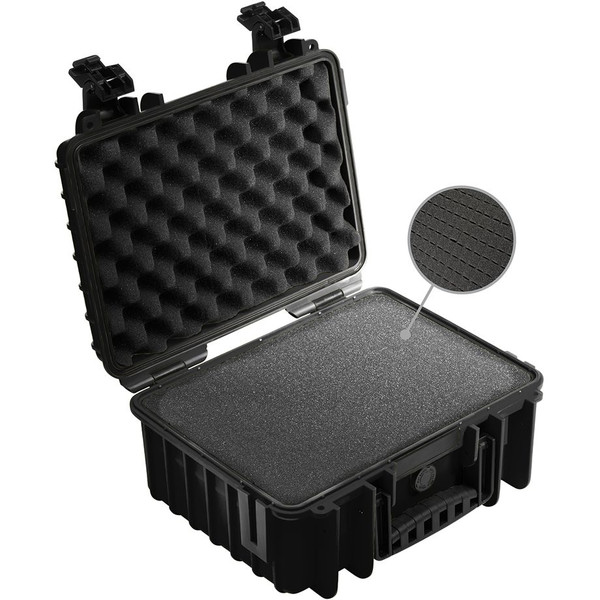 B+W Type 3000 svart/skumgummi