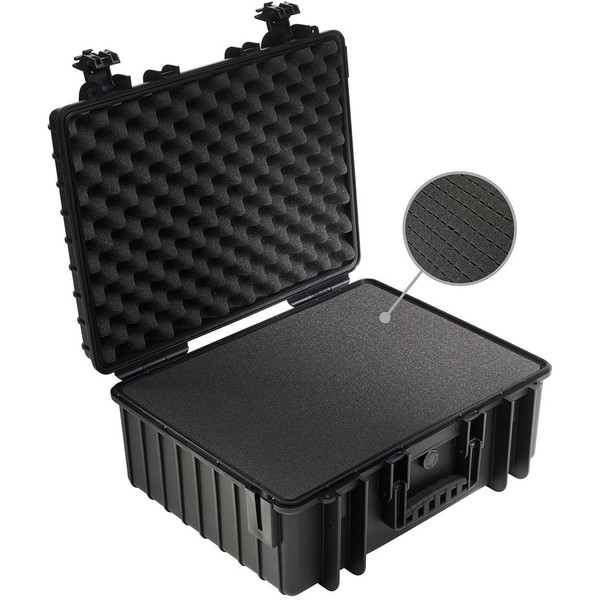 B+W Type 6000 svart/skumgummi