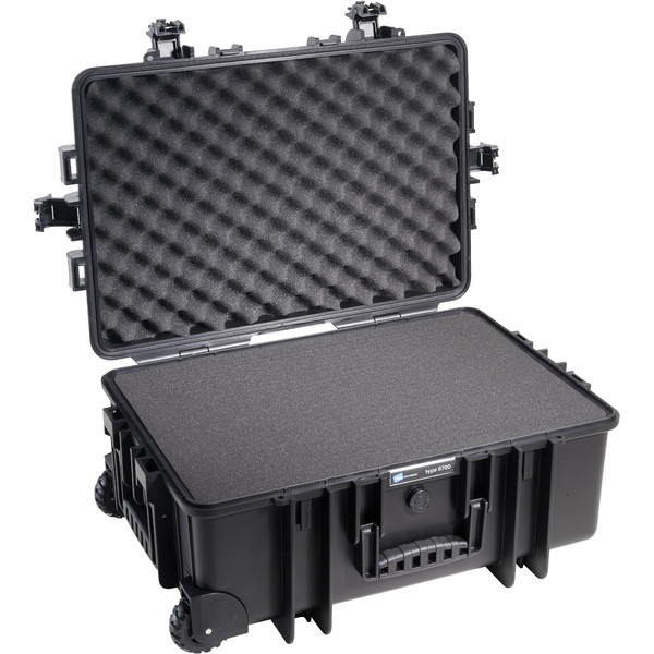 B+W Type 6700 svart/skumgummi