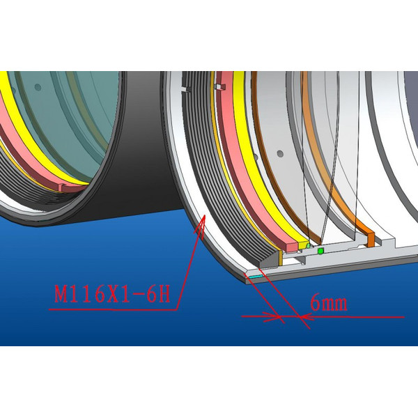 APM Kikare 100mm Semi-Apo 90° 1,25"