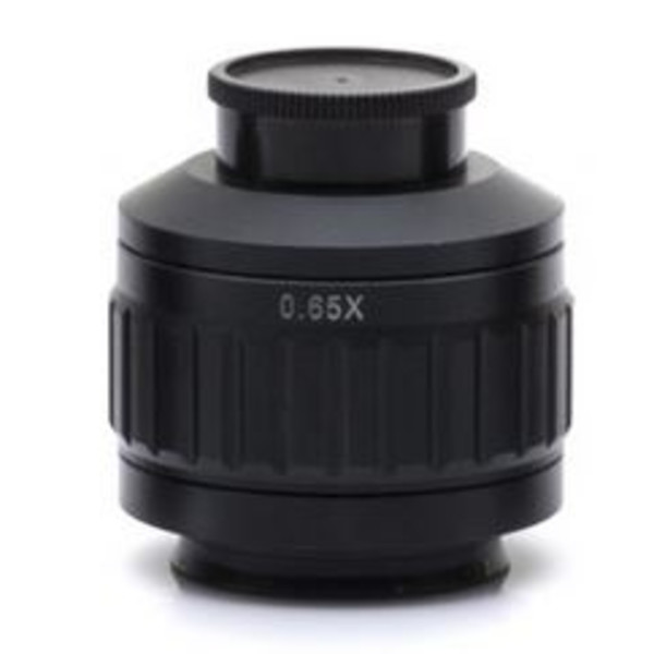 Optika Kameraadapter C-Mount M-620.2, f. 2/3" sensor, 0,65x, fokuserbar (mikr. upprätt, inverterad)
