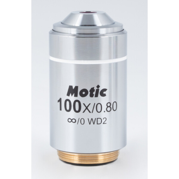 Motic Objektiv 100x/0,8 (AA=2mm), CCIS LM Plan achro. invers