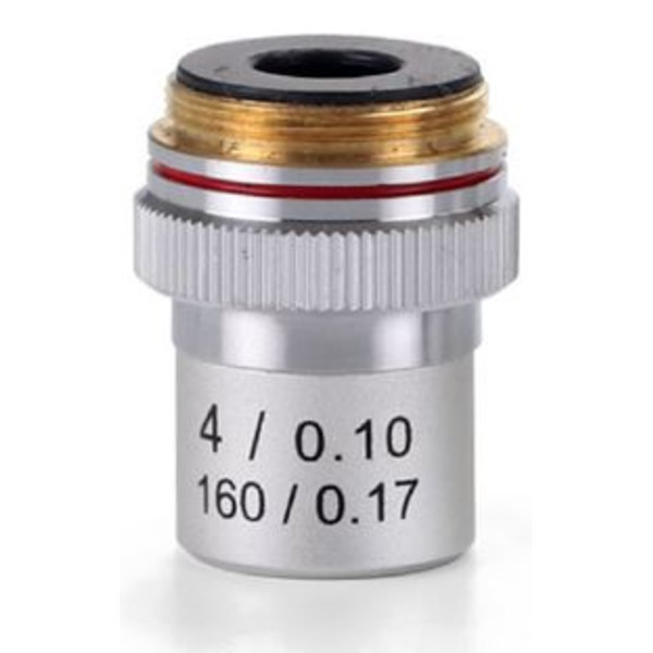 Euromex Objektiv 4x/0,10 axel, DIN, EC.7004 (EcoBlue)