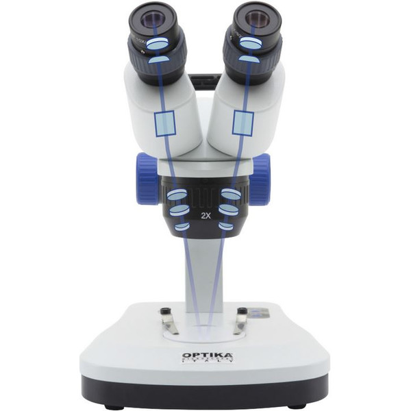 Optika Stereomikroskop SFX-33, bino, 20x, 40x, fast arm