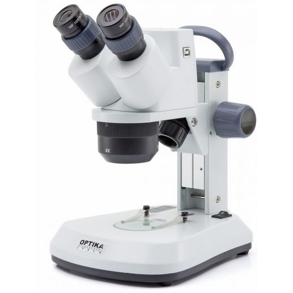 Optika Stereomikroskop SFX-91, bino, 10x, 20x, 40x, Kuggstång, vridbart huvud