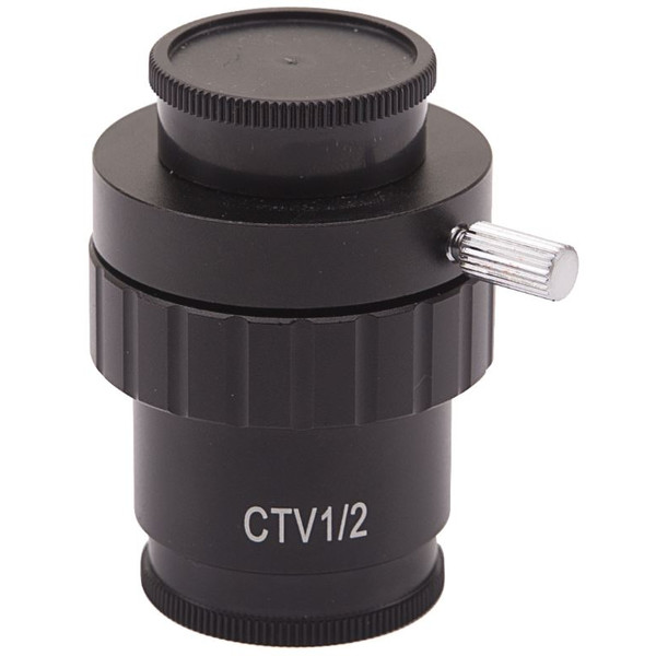 Optika Kameraadapter Adapter för C-Mount ST-419, 1/2"-sensor, 0,5x, fokuserbar (LAB 30)