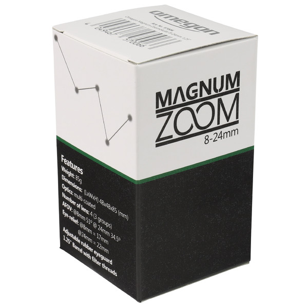 Omegon Magnum zoom okular 8-24mm 1,25''