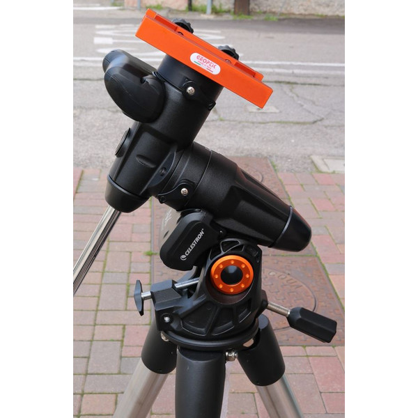 Geoptik Adapter för prismaklämma på Celestron AVX-montering