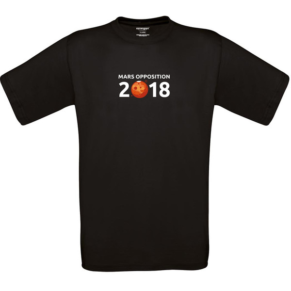 T-Shirt Mars Opposition 2018 - Storlek XL svart