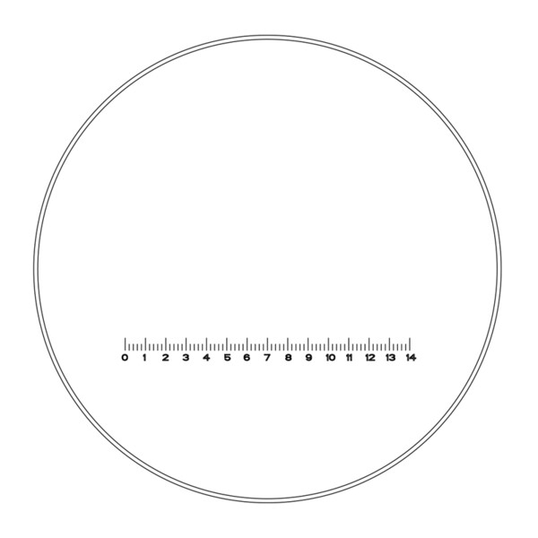 Motic Graticule 70/14mm, Ø23mm (SMZ-140)