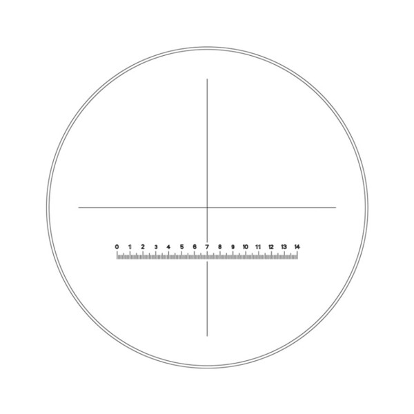 Motic Okular för mätning WF10X/20mm, 14mm/140, hårkors (SMZ-140)