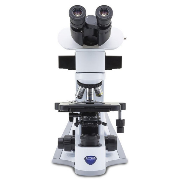Optika Mikroskop B-510LD2, Fluorescens, trino, 1000x, IOS, blå, grön