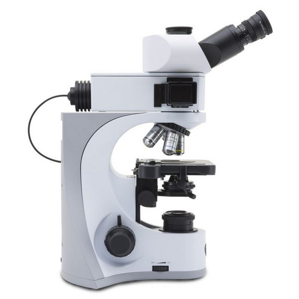 Optika Mikroskop B-510LD1, Fluorescens, trino, 1000x, IOS, blå