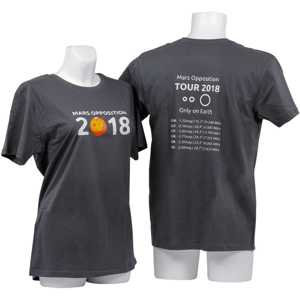 Omegon T-shirt Mars Opposition 2018 - Storlek 3XL grå