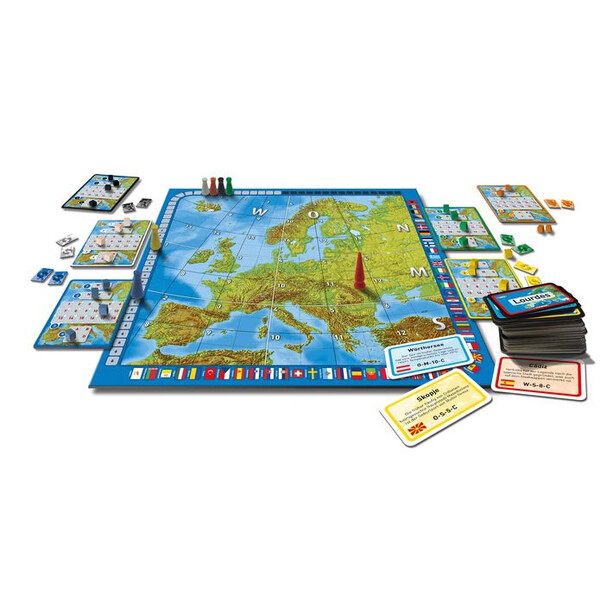 Kosmos Verlag Game Europa - Paris är klart, men var ligger Córdoba?