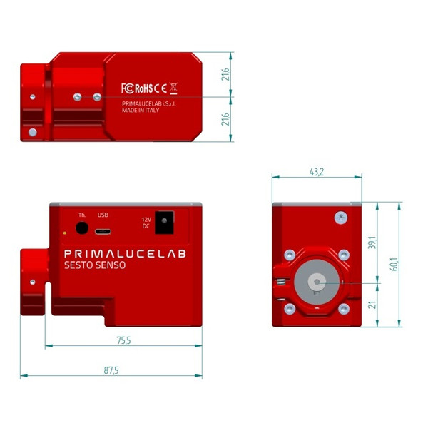 PrimaLuceLab SESTO SENSO fokuseringsmotor