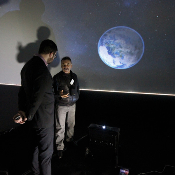 ASToptics Planetarium FishEye projektionssystem Fulldome (med Sony-projektor)
