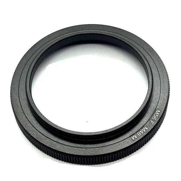 ASToptics M56x0.75 (F) to M48x0.75 (M) adapter