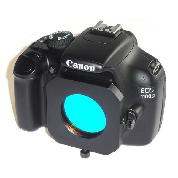 TS Optics Kameraadapter Canon EOS T2 Adapter med filterlåda