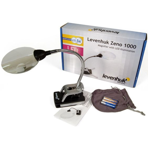 Levenhuk Lupp Zeno 1000 2.5/5x, 88/21mm LED