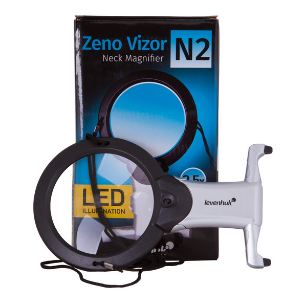 Levenhuk Lupp Zeno Vizor N2 Förstoringsglas för halsband