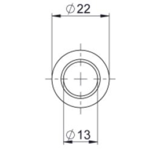 StarLight Opto-Electronics Fokuseringsoptik, för aktiv diameter 4,5 mm, f 30 mm
