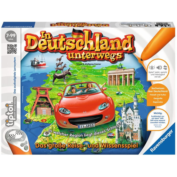 tiptoi Brettspiel In Deutschland unterwegs