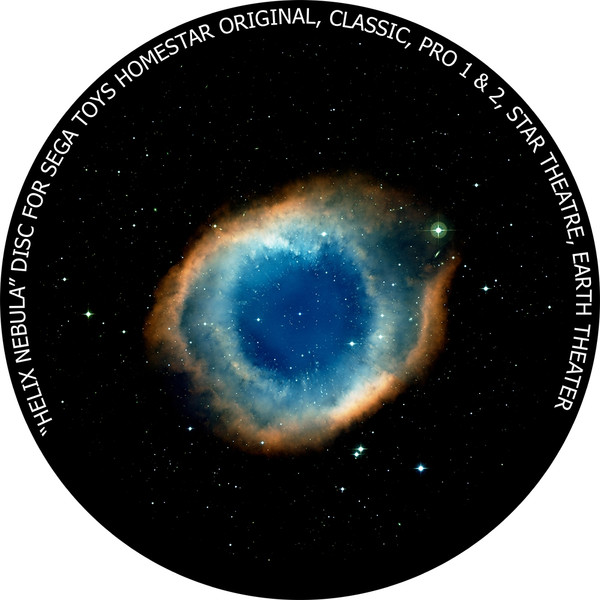 Redmark Diabilder för Sega Homestar Planetarium Helix Nebula