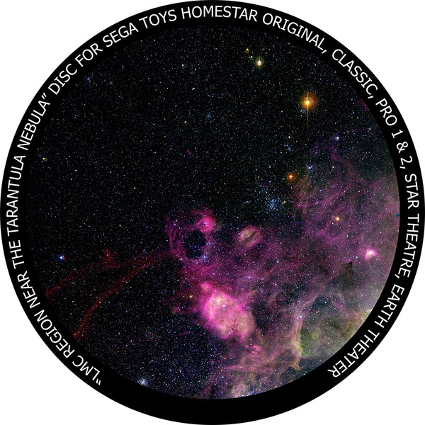 Redmark Slide för Sega Homestar Planetarium Tarantula Nebula