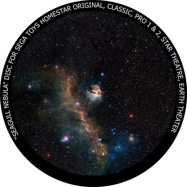 Redmark Skiva för Sega Homestar Planetarium Seagull Nebula