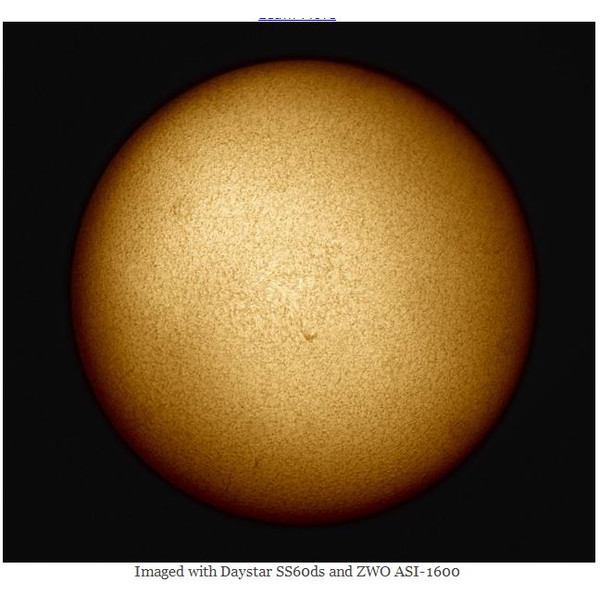 DayStar Solteleskop ST 60/930 SolarScout SS60-ds H-Alpha OTA Set