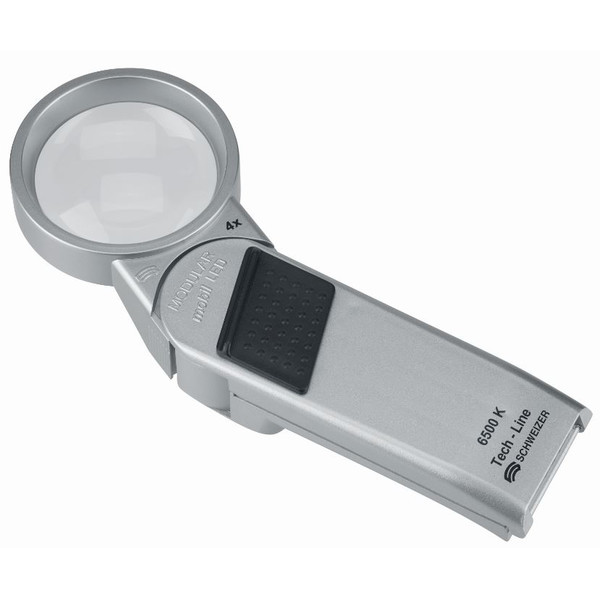 Schweizer Lupp Tech-Line Modular 4x/Ø55mm, asfärisk, 2700K