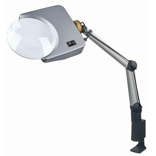 Schweizer Lupp Förstoringslampa Tech-Line LED Bifo 4500K, 1,75x/4X Ø202/40mm, bifokal, plankonvex